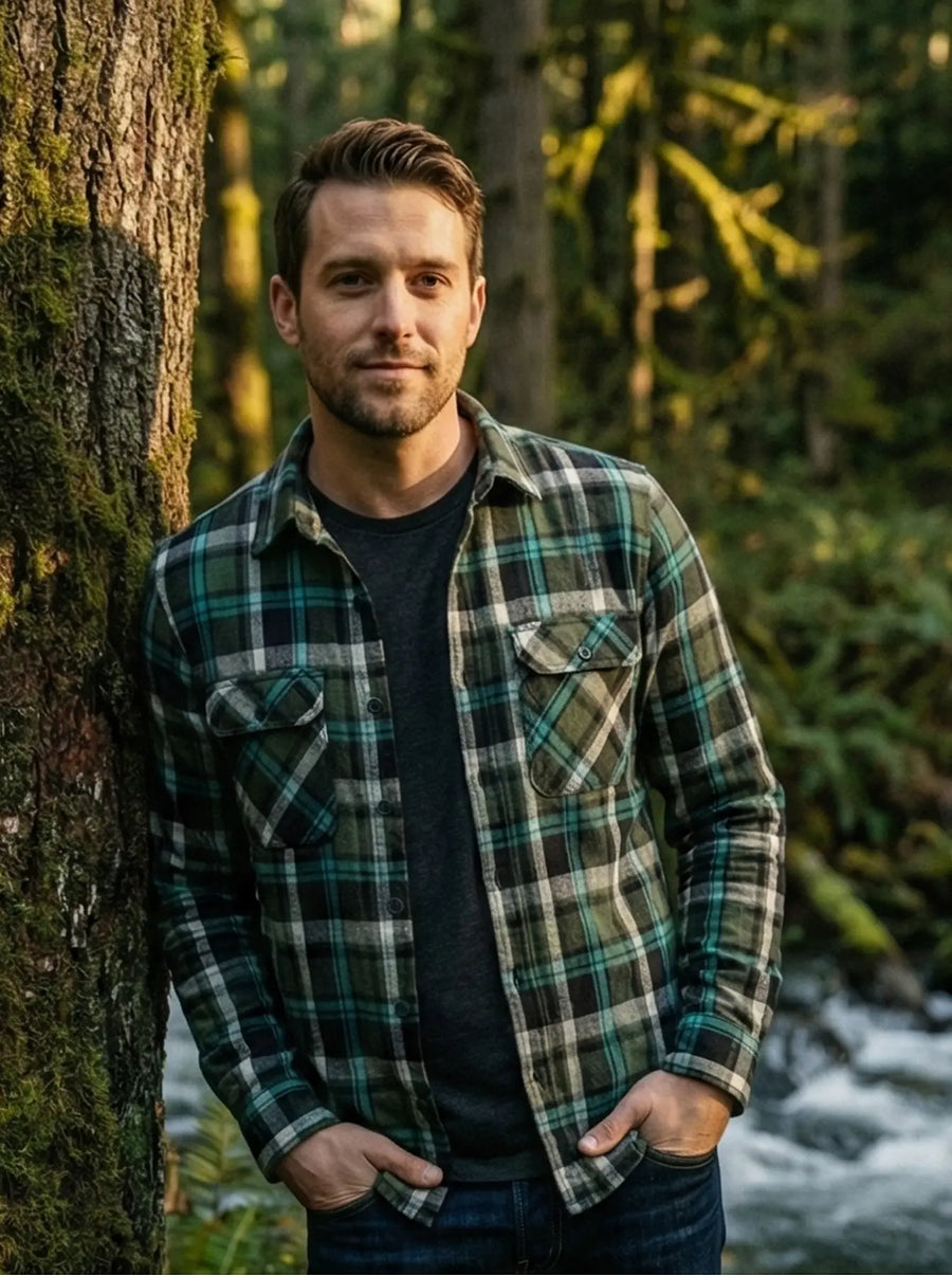 Flannel overshirts