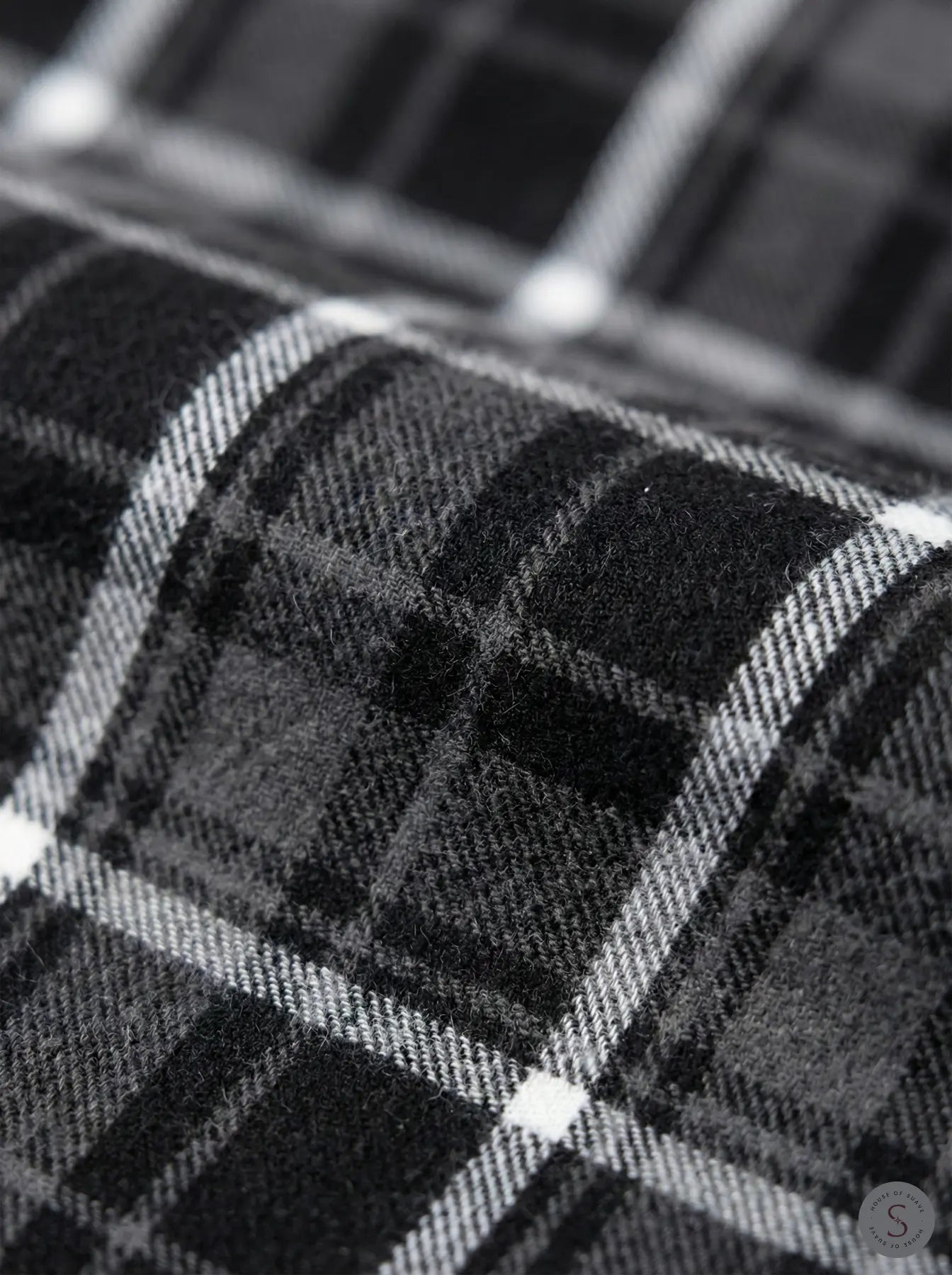 Graphite Frost Plaid Flannel Overshirt 