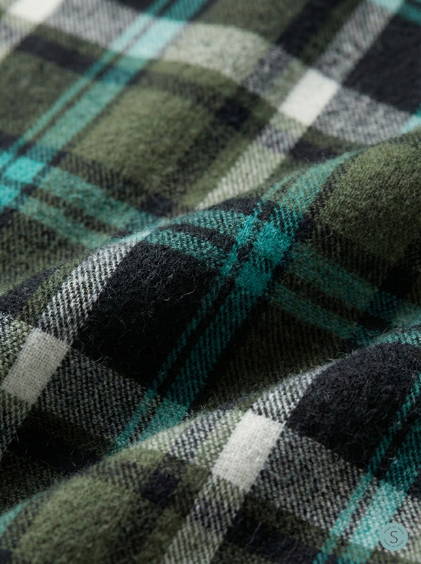 Alpine Teal Expedition Flannel Overshirt 