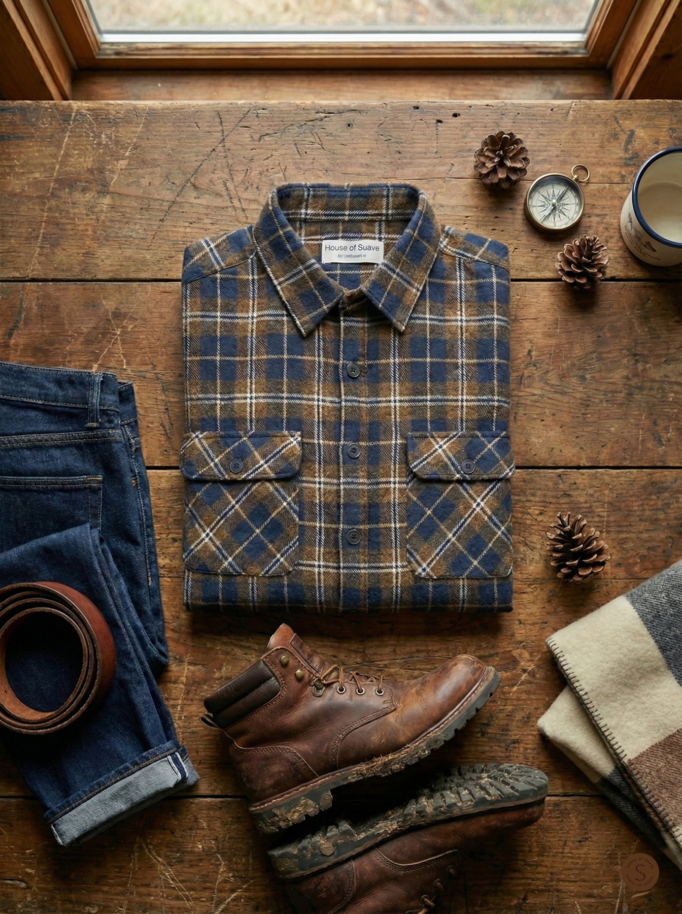 Sequoia Ironwood Flannel Overshirt 