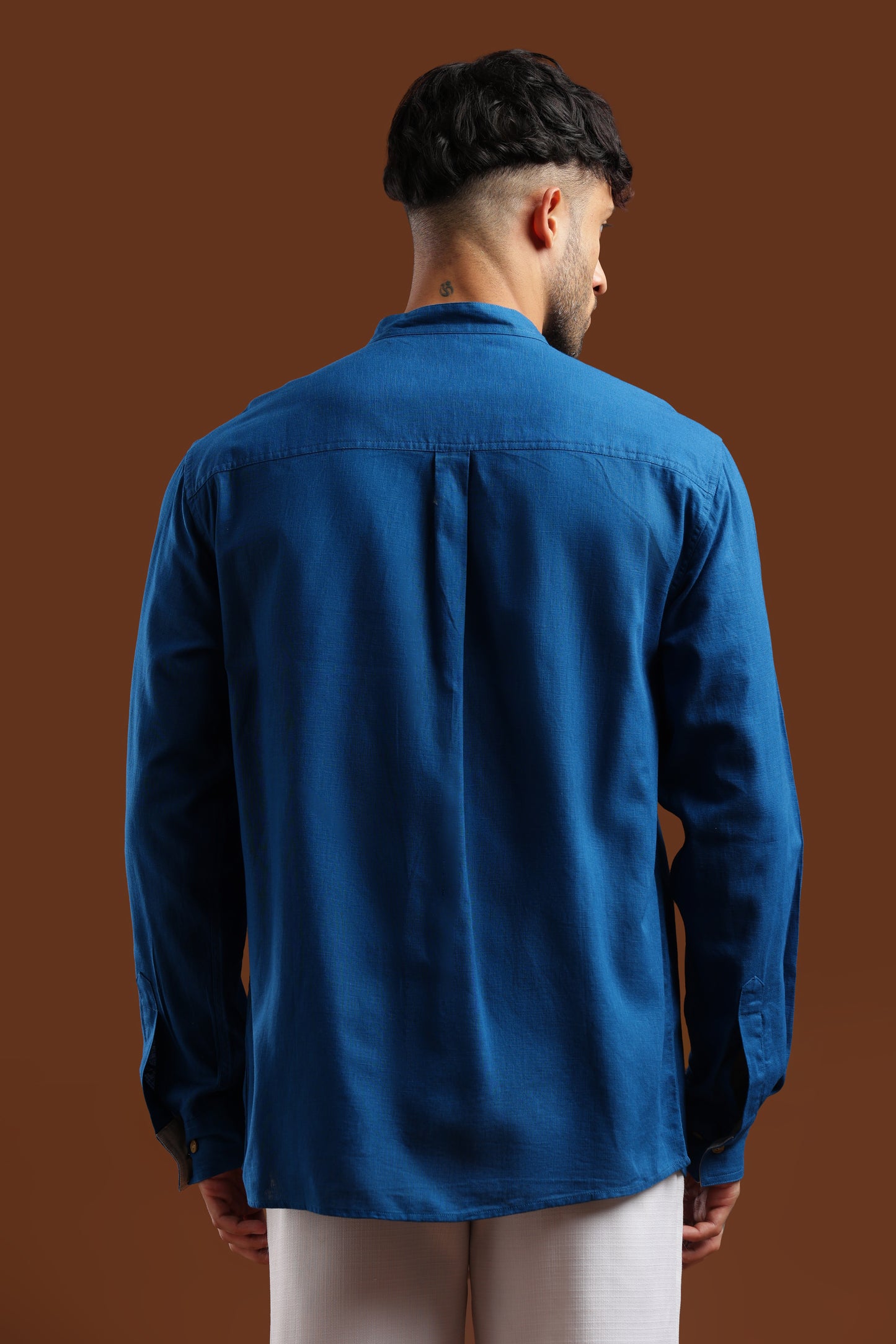 HARBOUR BLUE — Linen Shirt HouseofSuave