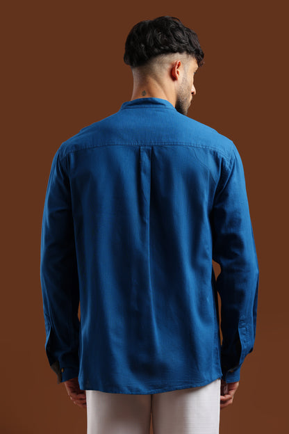 HARBOUR BLUE — Linen Shirt HouseofSuave