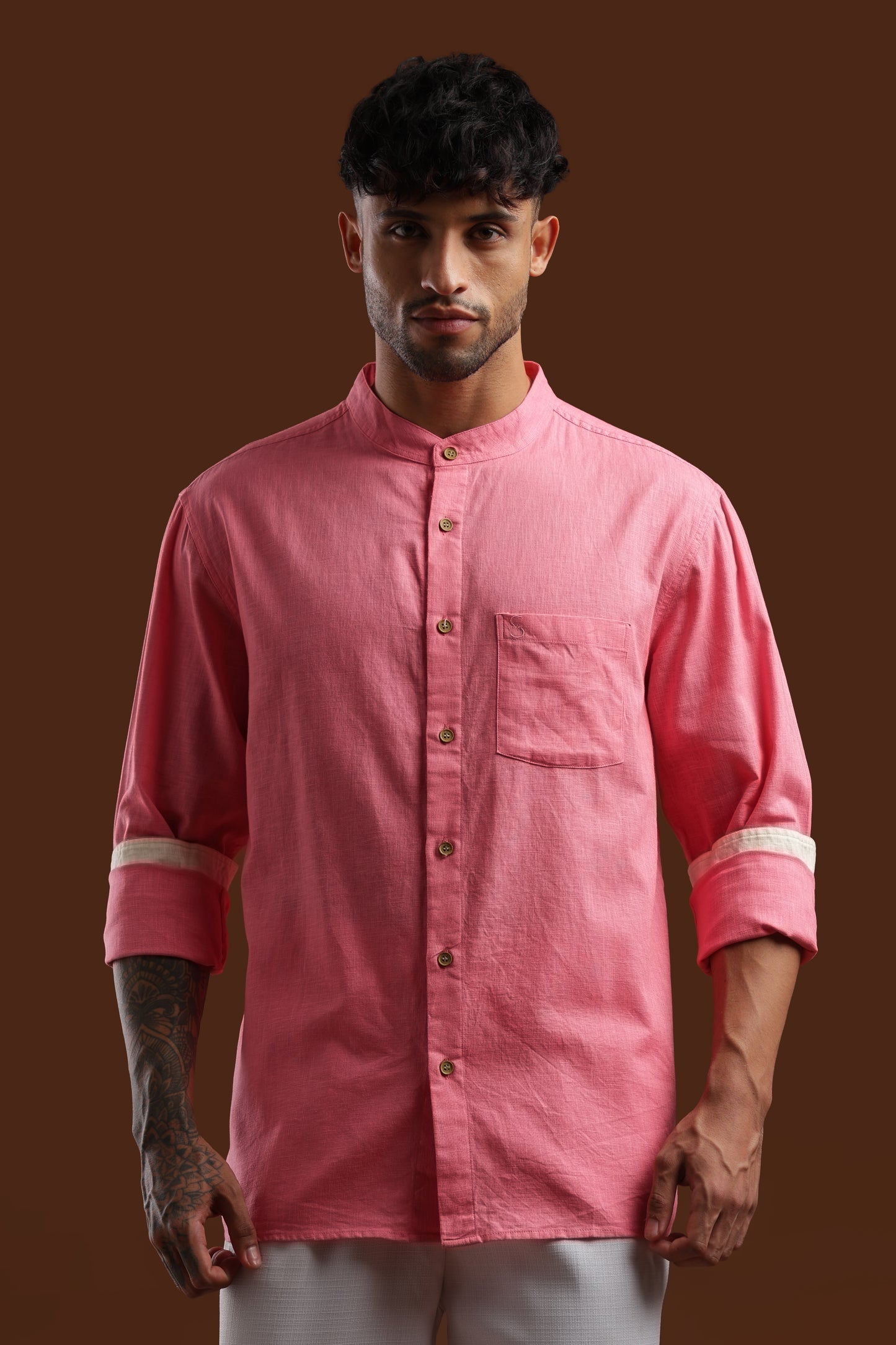 CORAL VERONA — Linen Shirt HouseofSuave
