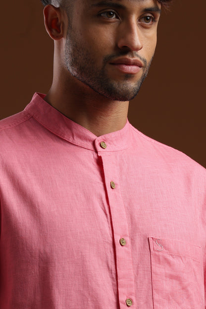CORAL VERONA — Linen Shirt HouseofSuave