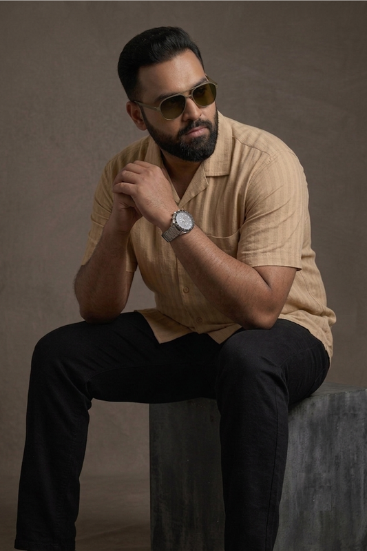 Portofino Dune Striped Cuban Linen Shirt