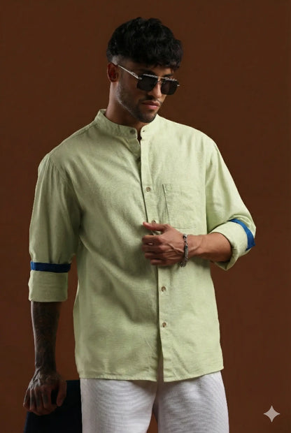 Coral Verona — Linen Shirt 