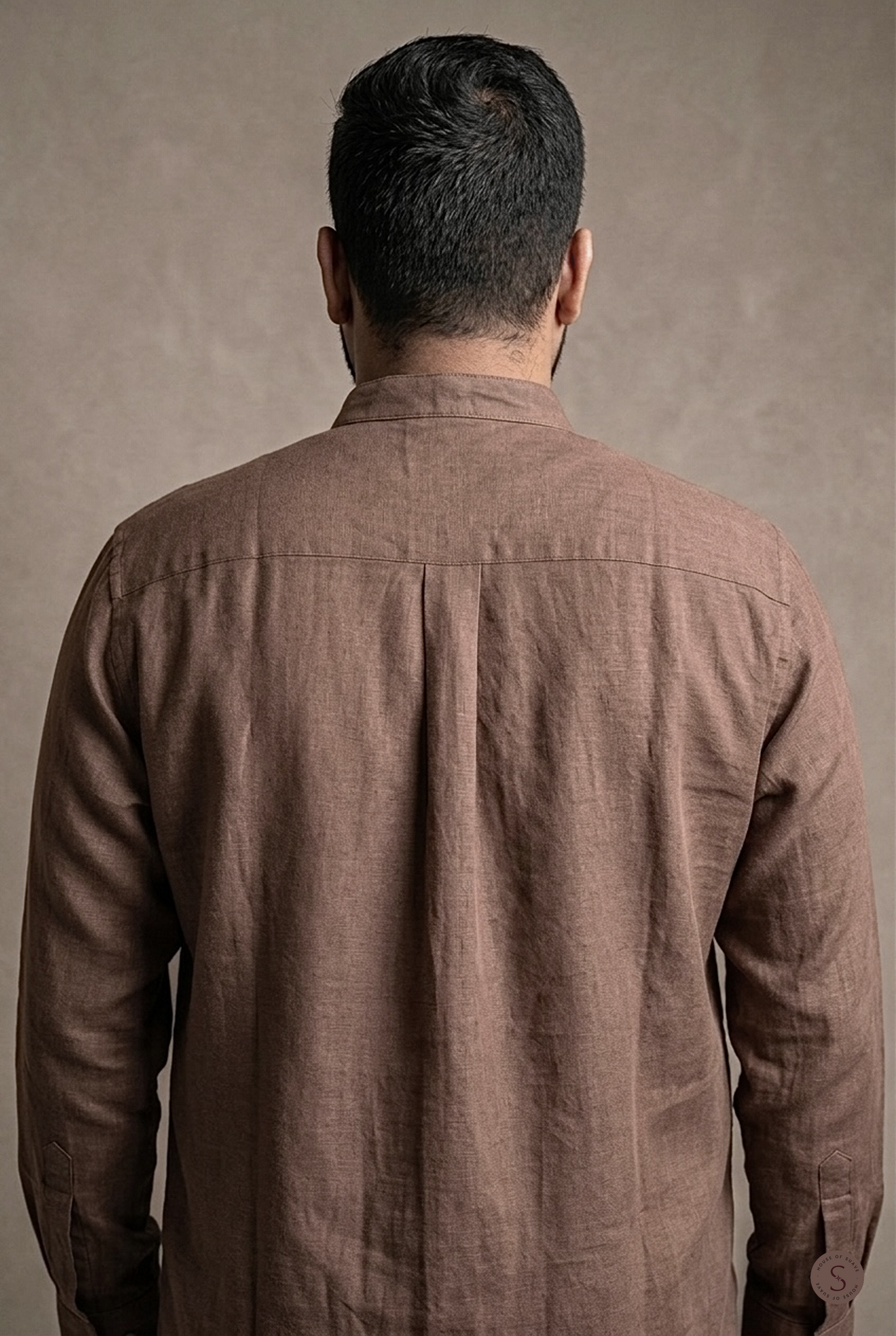 Milan Mocha - Linen Shirt