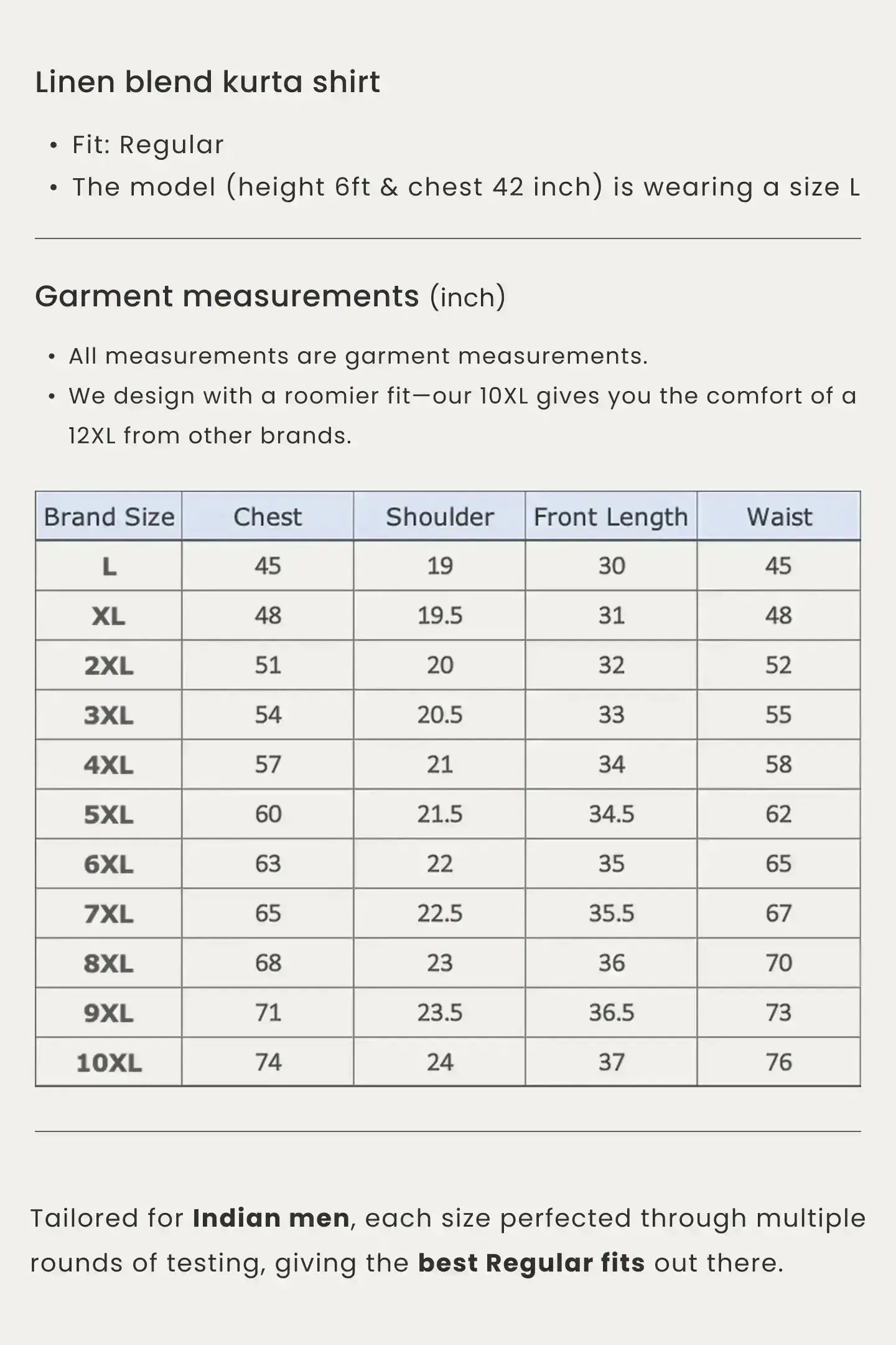 Siena Rouge — Linen Blend Kurta Shirt.