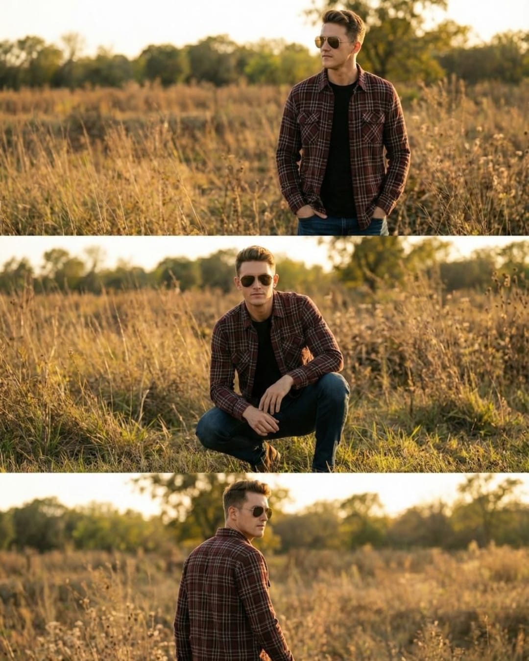 Warm Wine Flannel Overshirt 